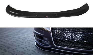 Тюнінг накладка переднього бампера Audi A6 C6 S-line післярестайл фото