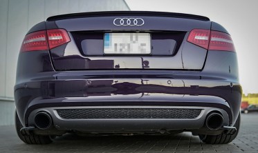Бічні накладки заднього бампера Audi A6 S-line C6/C6 FL Sedan/Avant фото