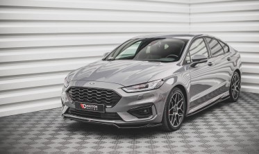 Тюнинговая накладка переднего бампера Ford Mondeo ST-line MK5 Facelift вер. 1 фото