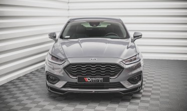 Тюнинговая накладка переднего бампера Ford Mondeo ST-line MK5 Facelift вер. 1 фото