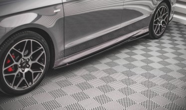 Тюнинговые накладки под пороги Ford Mondeo MK5 рестайл, версия ST-line фото
