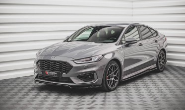 Тюнинговые накладки под пороги Ford Mondeo MK5 рестайл, версия ST-line фото