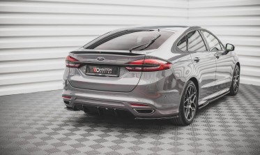 Комплект боковых накладок на задний бампер Ford Mondeo MK5 рестайл ST-line вер. 2 фото