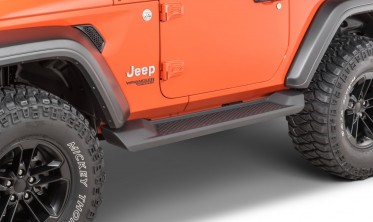 пороги-подножки боковые Jeep Wrangler JL 2-дверная версия OEM 82215145 фото