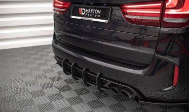 Центральная накладка на задний бампер Street pro BMW X5 M F85 фото