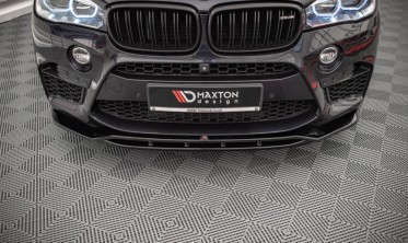 Тюнинговый диффузор под передний бампер BMW X5 M F15 F85 / X6 M F86 вер. 2 фото