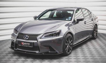 Тюнинговая накладка переднего бампера Lexus GS F Sport MK4 (L10) вер. 1 фото