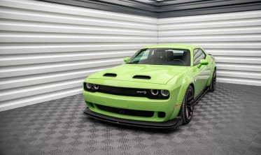Тюнинговая накладка под передний бампер Dodge Challenger MK3 SRT DEMON фото