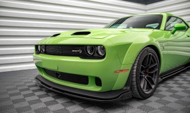 Тюнинговая накладка под передний бампер Dodge Challenger MK3 SRT DEMON фото