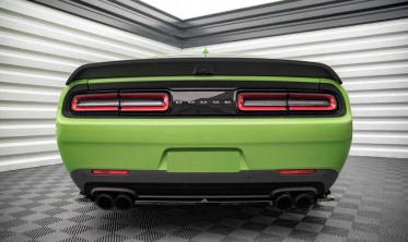 Центральный диффузор заднего бампера Dodge Challenger версия SRT DEMON MK3 фото