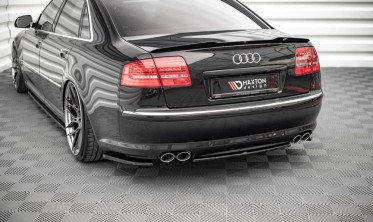 Центральний дифузор заднього бампера Audi S8 D3 фото