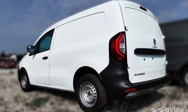 Черная листва на задний бампер из нержавейки Renault Kangoo 3 фото