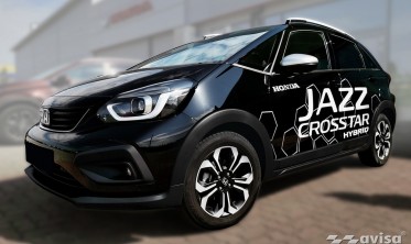 накладка на край заднього бампера Honda Jazz 5 Crosstar фото