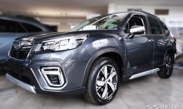 Защитная планка на задний бампер Subaru Forester 5 фото
