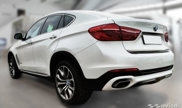 захисна накладка заднього бампера BMW X6 F16 фото