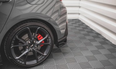 Боковые диффузоры под задний бампер Hyundai I30 N Hatchback MK3 рестайл вер. 3 фото