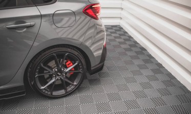 Боковые накладки заднего бампер Street pro Hyundai I30 N Hatchback MK3 рестайл фото