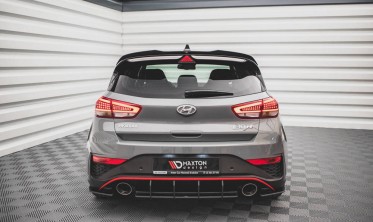 Боковые накладки заднего бампер Street pro Hyundai I30 N Hatchback MK3 рестайл фото