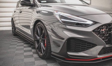 Комплект накладок на передній бампер Hyundai I30 N Hatchback / Fastback MK3 рестайл фото