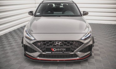 Комплект накладок на передній бампер Hyundai I30 N Hatchback / Fastback MK3 рестайл фото