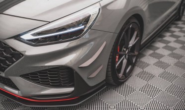 Комплект накладок на передній бампер Hyundai I30 N Hatchback / Fastback MK3 рестайл фото