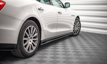 Тюнінгові накладки бічних порогів Maserati Ghibli MK3 фото