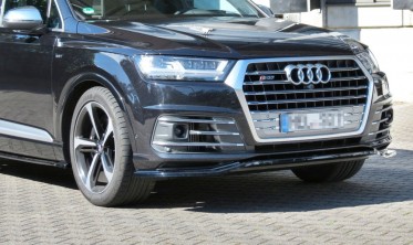 Передний диффузор под бампер Audi SQ7 / Q7 S-line MK2 фото