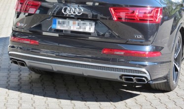 Боковые накладки заднего бампера Audi SQ7 / Q7 S-line MK2 фото
