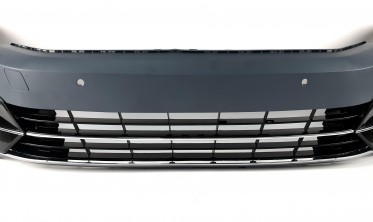 тюнинг передний бампер в стиле R-Line для Volkswagen Passat B8 фото