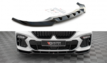 Тюнинговая накладка переднего бампера BMW X6 M-pack G06 вер. 1 фото