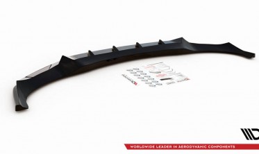 Тюнинговая накладка переднего бампера BMW X6 M-pack G06 вер. 1 фото