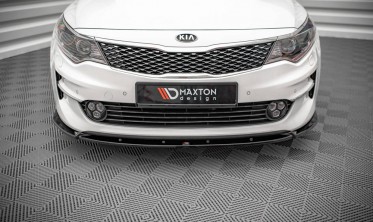 Тюнинговая накладка переднего бампера Kia Optima MK4 вер. 1 фото