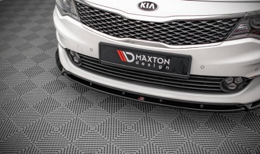 Тюнинговая накладка переднего бампера Kia Optima MK4 вер. 1 фото