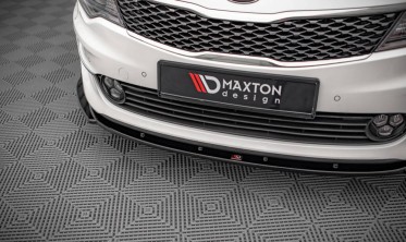 ТЮНИНГОВЫЙ ДИФФУЗОР ПОД ПЕРЕДНИЙ БАМПЕР Kia Optima MK4 вер. 2 фото
