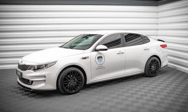Тюнинговые накладки под пороги Kia Optima MK4 фото