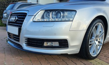 Тюнінг накладка переднього бампера Audi A6 C6 рестайл фото
