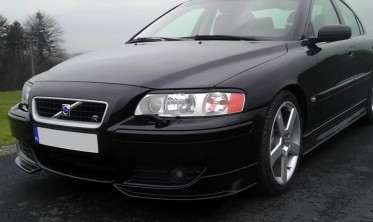 Накладки переднього бампера Volvo S60/V70 R-версія фото