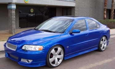 Накладки переднього бампера Volvo S60/V70 R-версія фото