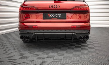 Центральна накладка на задній бампер Street pro Audi SQ7/Q7 S-line MK2 4M FL фото