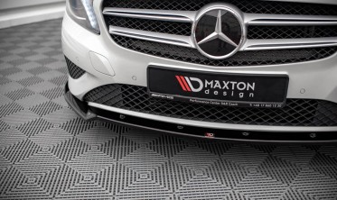 Тюнінговий дифузор під передній бампер Mercedes A W176 вер. 2 фото