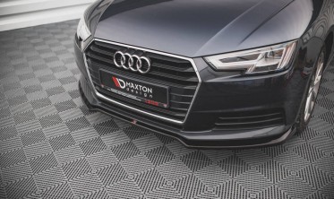 Тюнинговая накладка переднего бампера Audi A4 B9 вер. 1 фото