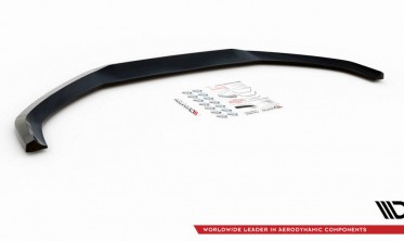 Тюнинговая накладка переднего бампера Audi A4 B9 вер. 1 фото