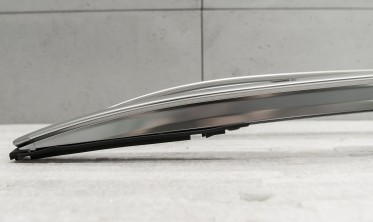 серебряные рейлинги на крышу MAZDA CX-5 II фото