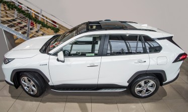 пороги (підніжки бічні) TOYOTA RAV4 з 2019 року фото