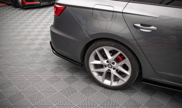Боковые накладки под задний бампер Seat Leon FR Sportstourer MK3 вер. 2 фото