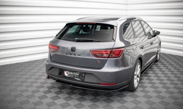 Тюнинг накладка заднего бампера Seat Leon FR MK3 Sportstourer вер. 1 фото