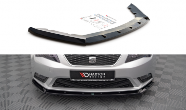 Тюнинговый диффузор переднего бампера Seat Leon MK3 вер. 1 фото
