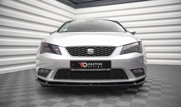 Тюнінговий дифузор переднього бампера Seat Leon MK3 вер. 1 фото
