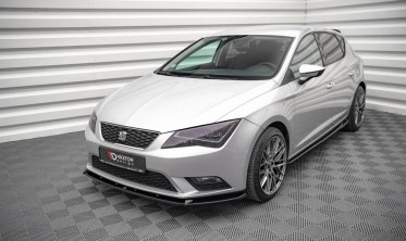 Тюнінговий дифузор переднього бампера Seat Leon MK3 вер. 1 фото