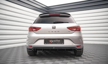 Тюнінговий дифузор заднього бампера Seat Leon MK3 Hatchback фото